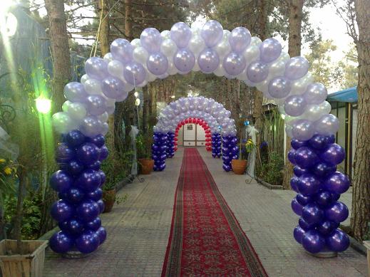 بادکنک ارایی عروسی (19)