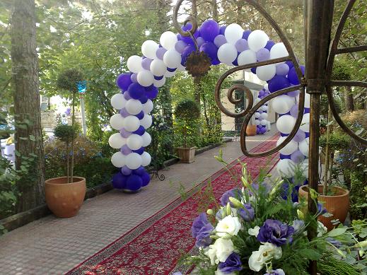 بادکنک ارایی عروسی (20)